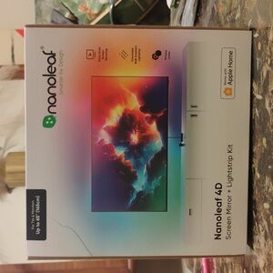 4D Screen Mirror + Lightstrip Kit - Black